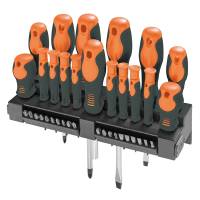 Cacciaviti - con portainserto e bits - misure assortite - conf. 37 pezzi - Valex - 1463898 - 8004878713231 - DMwebShop