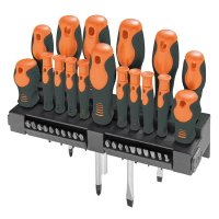 Cacciaviti - con portainserto e bits - misure assortite - conf. 37 pezzi - Valex - 1463898 - 8004878713231 - DMwebShop