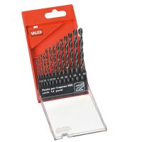 Punte per metallo HSS - misure assortite - conf. 13 pezzi - Valex - 1461184 - 8004878600524 - DMwebShop