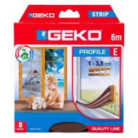 Guarnizione adesiva per isolamento Strip - fessura 1-3 mm - 6 mt - gomma - marrone - Geko - 1000/3 - 8014846100116 - DMwebShop