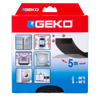 Guarnizione adesiva per serramenti MUSS - 15 x 10 mm x 5 mt - neoprene - nero - Geko - 1300/15 - 8014846015526 - DMwebShop