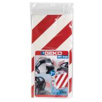 Pannello antiurto adesivo Box - 24 x 50 cm - bianco-rosso - conf. 2 pezzi - Geko - 1810/05 - 8014846001048 - DMwebShop