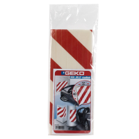 Pannello antiurto adesivo Box Jolly - 32 x 40 cm - bianco-rosso - Geko - 1810/01 - 8014846001024 - DMwebShop