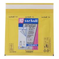 Busta imbottita Sacboll - formato CD - 20 x 22 cm - carta - avana - conf. 10 pezzi - Blasetti - 0709 - 8007758007093 - DMwebShop