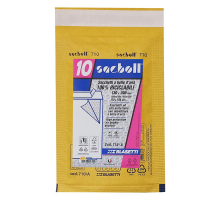 Busta imbottita Sacboll - formato A - 13 x 20 cm - carta - avana - conf. 10 pezzi - Blasetti - 0710 - 8007758007109 - DMwebShop