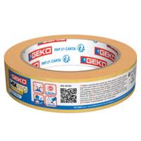 Nastro mascheratura PRO Perfect - per lavori di precisione - 2,5 cm x 50 mt - carta washi - oro - conf. 6 pezzi - Geko - 21000/834 - 8014846535727 - DMwebShop