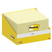 Blocco foglietti - 76 x 127 mm - giallo canary - 100 fogli - conf. 10 blocchi - Post-it - 7100317839 - 4064035126797 - DMwebShop