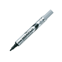 Marcatore per lavagna Maxiflo liquid ink - per lavagna - nero - conf. 12 pezzi - Pentel - MWL5S-A - 3474377910717 - DMwebShop