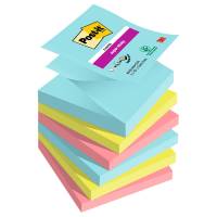 Blocco Super Sticky Z Notes - R330-6SS-COS - 76 x 76 mm - colori Cosmic - 90 fogli - conf. 6 pezzi - Post-it - 7100263209 - 76308871680 - DMwebShop