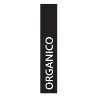 Etichetta adesiva raccolta differenziata - con stampa 'Organico' - 50 x 200 mm - vinile - bianco opaco - Medialinternational - 711104 - 8056324537021 - DMwebShop