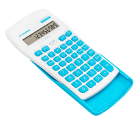 Calcolatrice scientifica - OS 134-10 BeColor - bianco - tasti azzurri - Osama - OS 84019130 - 8059484019130 - DMwebShop