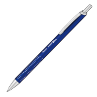 Penna roller EnerGel Metal Slim - punta 0,7 mm - fusto blu - Pentel - BL447C-A - 810035300026 - DMwebShop