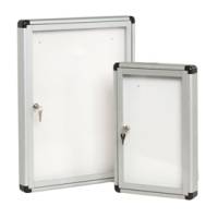 Bacheca per interni con anta battente fondo bianco magnetico 9 fogli A4 verticale Starline 2180,4 - 11848