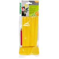 Busta 25 etichette diritte con gambo 5 x 4 x 20 cm Verdemax 4548 - 11359