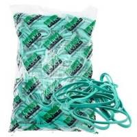 Elastico fettuccia diametro 15 x 08 cm 1 kg gomma verde Lebez - 11294