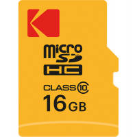 Micro SDHC Class 10 Extra - 16GB - Kodak - EKMSDM16GHC10CK - 3126170158321 - DMwebShop