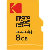 Micro SDHC Class 10 Extra - 8 Gb - Kodak - EKMSDM8GHC10CK - 3126170158291 - DMwebShop