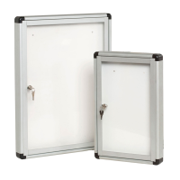 Bacheca per interni - con anta battente - fondo bianco magnetico - 4 fogli A4 - verticale - Starline - 2180/2 - 8025133129222 - DMwebShop