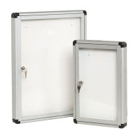Bacheca per interni - con anta battente - fondo bianco magnetico - 9 fogli A4 - verticale - Starline - 2180/4 - 8025133129246 - DMwebShop