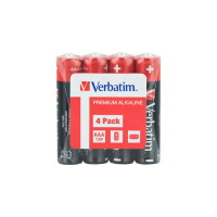 Blister 4 Pile - alkaline - ministilo AAA - Verbatim - 49500 - 23942495000 - DMwebShop
