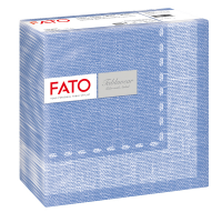 Tovagliolo linea AirLaid - carta - 40 x 40 cm - cachemire-blu - conf. 50 pezzi - Fato - 88403700 - 8000664840372 - DMwebShop