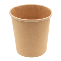 Bowl per zuppe monouso - 480 ml - cartoncino - avana - conf. 25 pezzi - Signor Bio - PBC101BIO25C - 8055715783504 - DMwebShop