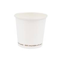 Bicchiere in carta - 75 ml - bianco - conf. 50 pezzi - Signor Bio - PGC006BIO50C - 8055715783320 - DMwebShop