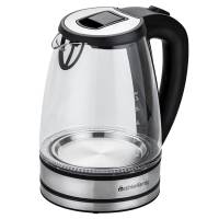 Bollitore elettrico cordless - caraffa in vetro - 2200 W - nero - Melchioni Family - 118360027 - 8006012366532 - DMwebShop