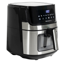 Friggitrice ad aria smart Ginevra - 26,8 x 33,7 x 34,2 cm - 6,5 lt - nero - Melchioni Family - 118340033 - 8006012372113 - DMwebShop