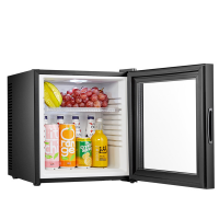 Frigobar termoelettrico Iceberg Glass 24 - porta in vetro - 38 x 38 x 47,5 cm - 24 lt - Melchioni Family - 118700242 - 8006012371116 - DMwebShop