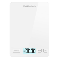 Bilancia da cucina Smarty - con connessione wi-fi - peso massimo 5 kg - bianco - Melchioni Family - 118210028 - 8006012372540 - DMwebShop