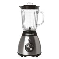 Frullatore Frullo Glass - con bicchiere in vetro - 600 W - nero-argento - Melchioni Family - 118420210 - 8006012367461 - DMwebShop