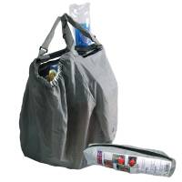 Borsafacile in tessuto - con manici rigidi - 70 lt - colori assortiti - No Brand - 6129300 - 8001851002245 - DMwebShop