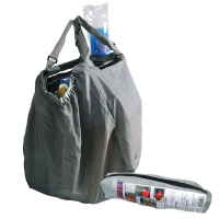 Borsafacile in tessuto - con manici rigidi - 70 lt - colori assortiti - No Brand - 6129300 - 8001851002245 - DMwebShop