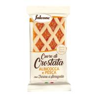 Cuor di crostata albicocca e pesca - 60 gr - conf. 44 pezzi - Dolciaria Falcone - 01-0409 - 100494PZ - DMwebShop
