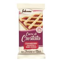Cuor di crostata cranberry, amarena e ribes rosso - 60 gr - conf. 44 pezzi - Dolciaria Falcone - 01-0411 - 100496PZ - DMwebShop