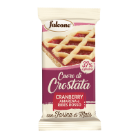 Cuor di crostata cranberry, amarena e ribes rosso - 60 gr - conf. 44 pezzi - Dolciaria Falcone - 01-0411 - 100496PZ - DMwebShop