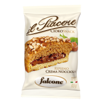 Il Piacere Cioco Snack - nocciola - 60 gr - Falcone - conf. 36 pezzi - Dolciaria Falcone - 01-0637 - 8023696000279 - DMwebShop