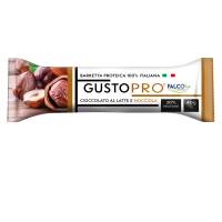 Barretta proteica GustoPro - cioccolato al latte e nocciola - 40 gr - conf. 24 pezzi - Falco - 01-0400 - 8033501516239 - DMwebShop