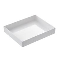 Vassoio Venezia - 32,5 x 26,5 x 6 cm - melamina - bianco - Leone - T8453 - 8024112017390 - DMwebShop