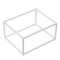 Stand buffet GN 1/2 - 32,5 x 26,5 x 16 cm - metallo - bianco - Leone - T0583.Y - 8024112017949 - DMwebShop