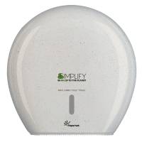 Distributore Jumbo Simplify - 34,5 x 14,8 x 34,5 cm - white wood - Papernet - 421333 - 8024929009557 - DMwebShop
