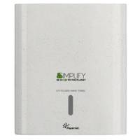 Distributore asciugamani piegati a C-V Simplify - 30 x 14,5 x 33,6 cm - white wood - Papernet - 421337 - 8024929009601 - DMwebShop