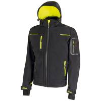 Giacca da lavoro Space - taglia L - PE-spandex - nero-giallo - U-power - FU187BC-L - 8033546424971 - DMwebShop