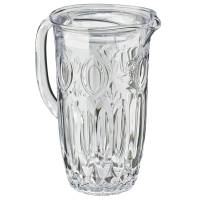 Caraffa decorata Milos - 1,7 lt - metacrilato - trasparente - Leone - T5508 - 8024112017697 - DMwebShop