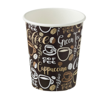 Bicchiere monouso in carta Coffee - 240 ml - conf. 1000 pezzi - Leone - H0731.R - DMwebShop
