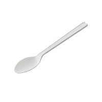 Cucchiaino monouso in CPLA - 12,5 cm - bianco - conf. 50 pezzi - Leone - Q2044.S - 8024112017062 - DMwebShop