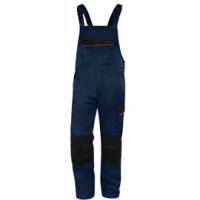 Salopette da lavoro M1SA2 - taglia XL - twill-poliestere-cotone - blu-arancio - Deltaplus - M1SA2BMXG - 3295249289393 - DMwebShop