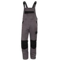 Salopette da lavoro M1SA2 - taglia L - twill-poliestere-cotone - grigio - Deltaplus - M1SA2GRGT - 3295249289522 - DMwebShop