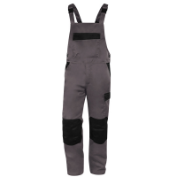 Salopette da lavoro M1SA2 - taglia XL - twill-poliestere-cotone - grigio - Deltaplus - M1SA2GRXG - 3295249289539 - DMwebShop